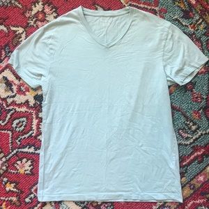Mint green J. Crew v neck t shirt